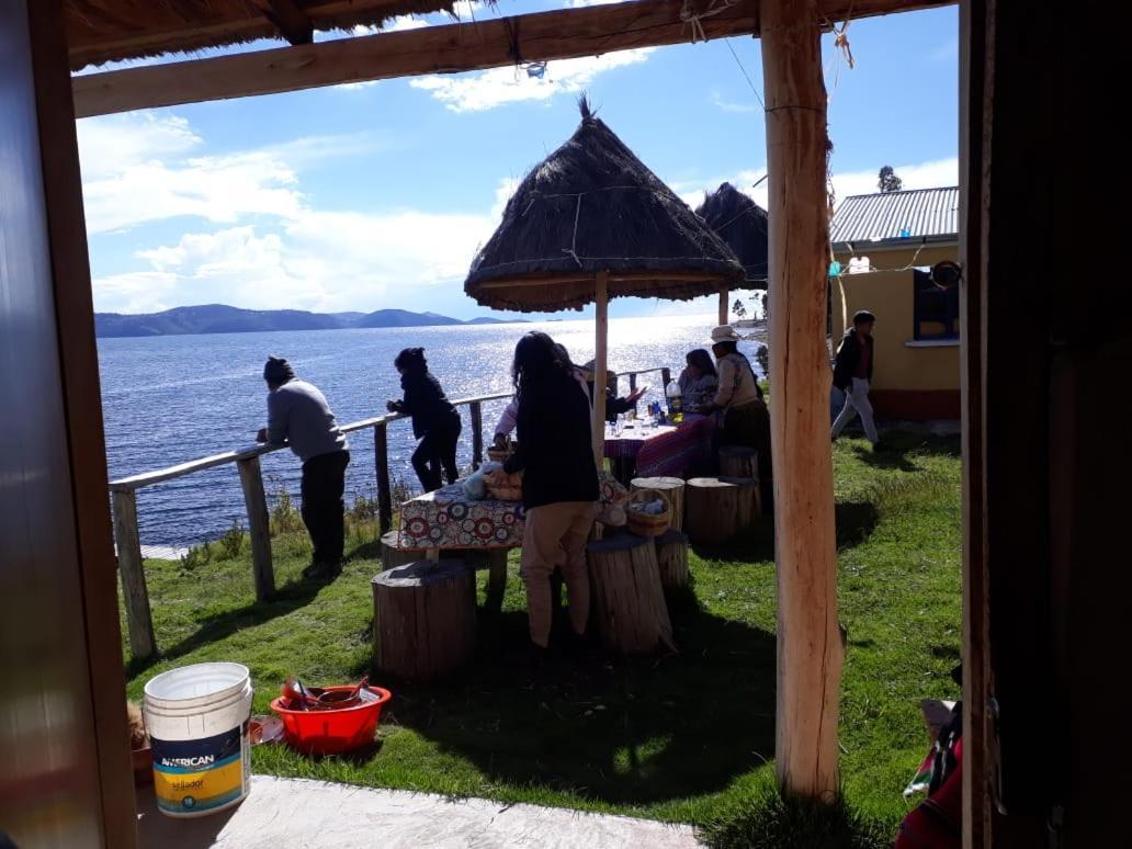 Hostal Luna Del Titikaka En Isla De La Luna Bolivia Hotel Ngoại thất bức ảnh